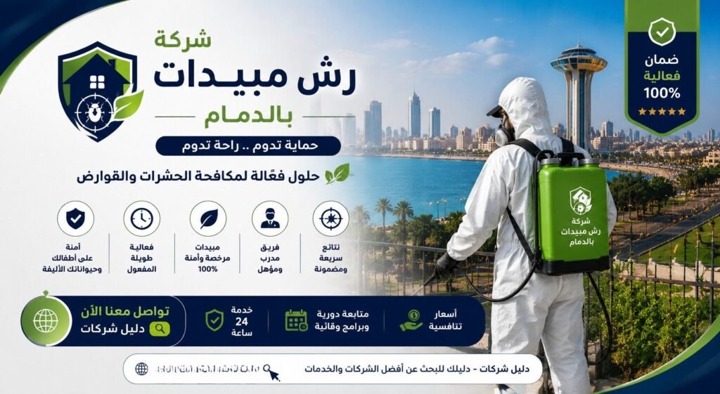 رش مبيدات بالدمام