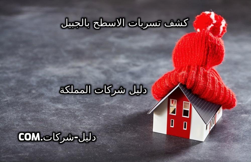 كشف تسربات الأسطح بالجبيل
