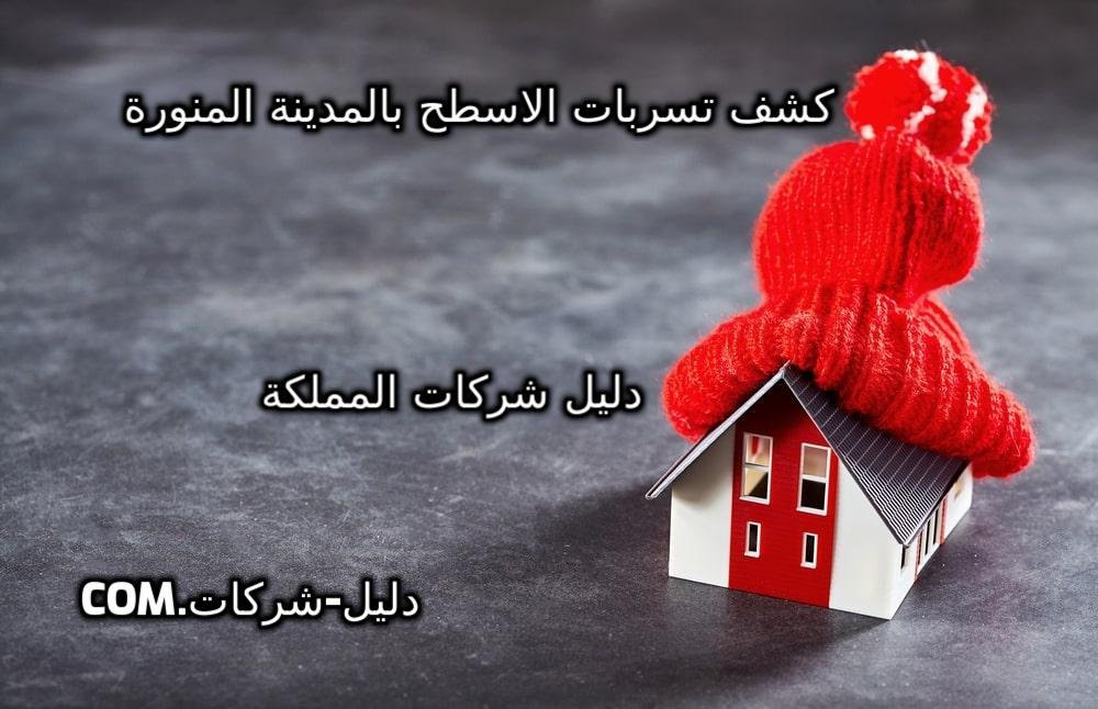 كشف تسربات الاسطح بالمدينة المنورة