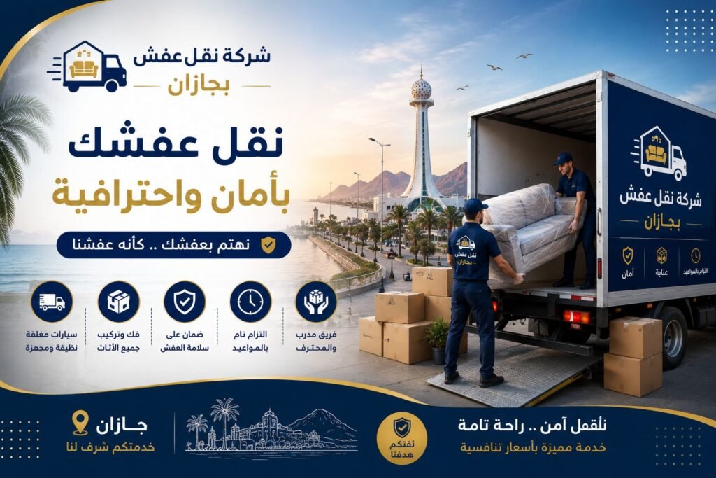 شركة نقل عفش بجازان