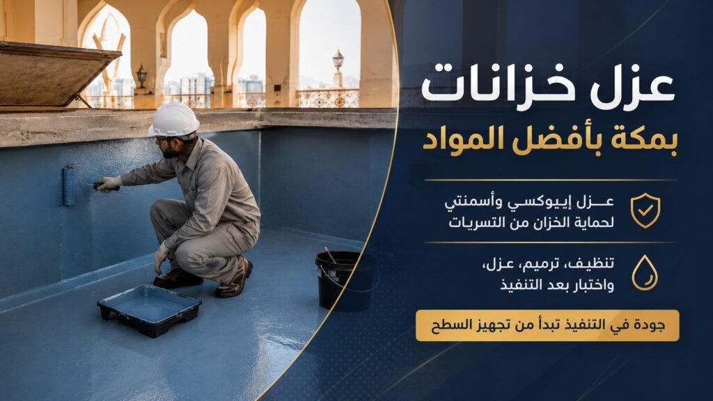 عزل خزانات بمكة