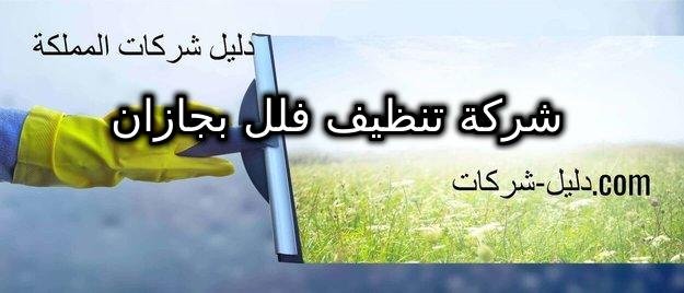 شركة تنظيف فلل بجازان